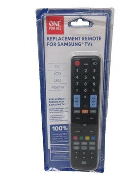 One For All Replacement Remote Control For Samsung TV’s 711382
